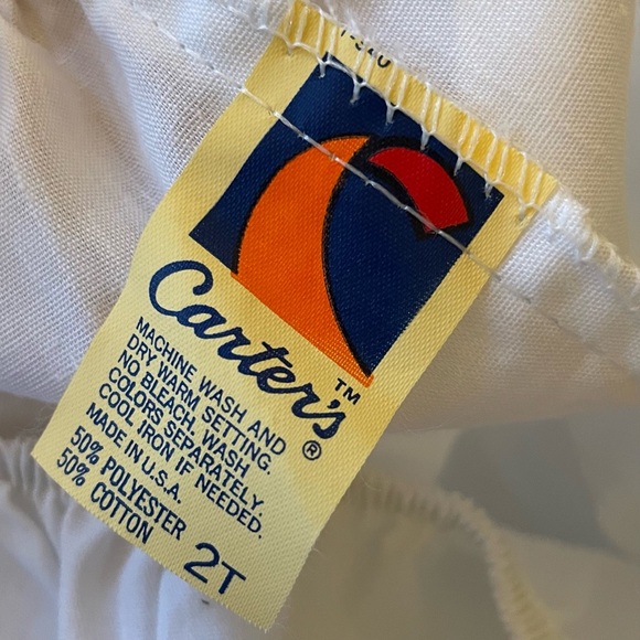 Vintage Carter’s Blue Swiss Dot Dress w/Bloomers. - Picture 7 of 8